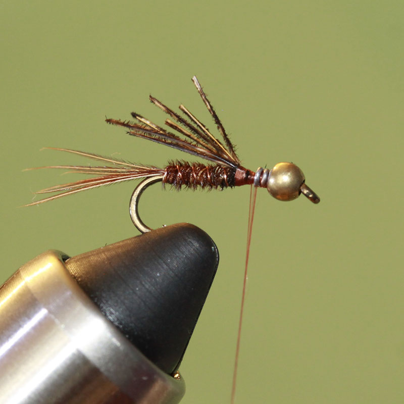 Pheasant Tail Nymph, Bead Head - Tying Instructions - Fly Tying Guide
