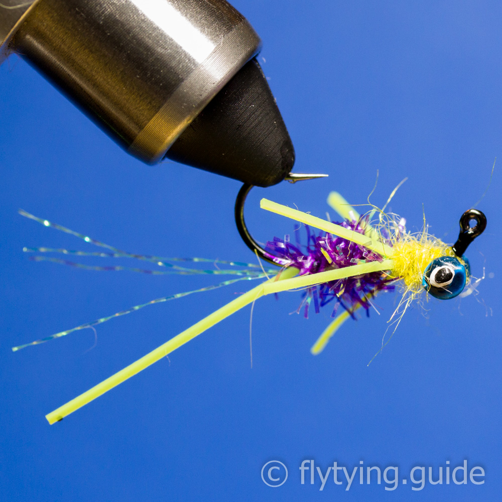 Bluegill Belly Bean - Tying Instructions - Fly Tying Guide