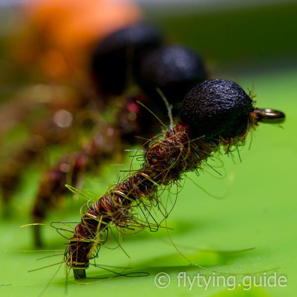 Suspended Buzzer - Tying Instructions - Fly Tying Guide